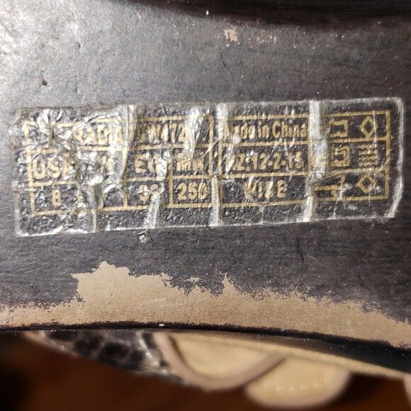 Vionic Snakeskin wedge sandals - Picture 8 of 8